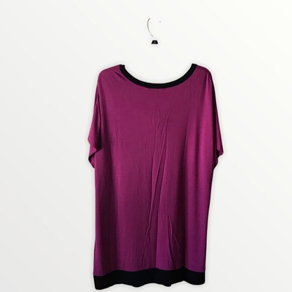 NWOT - Jinying V-Neck Eiffel Tower Blouse with Raglan Sleeves - Picture 3 of 9